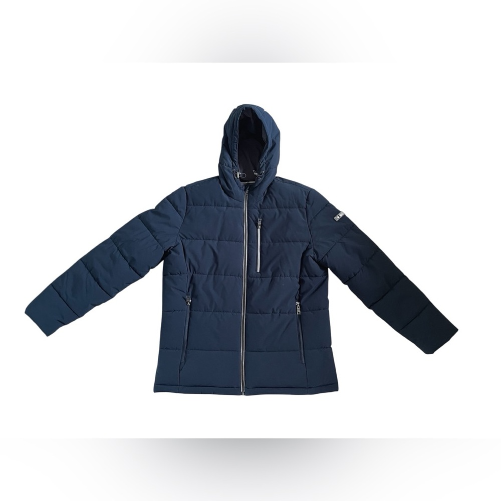 Nautica Men's Dark Blue Puffer Jacket